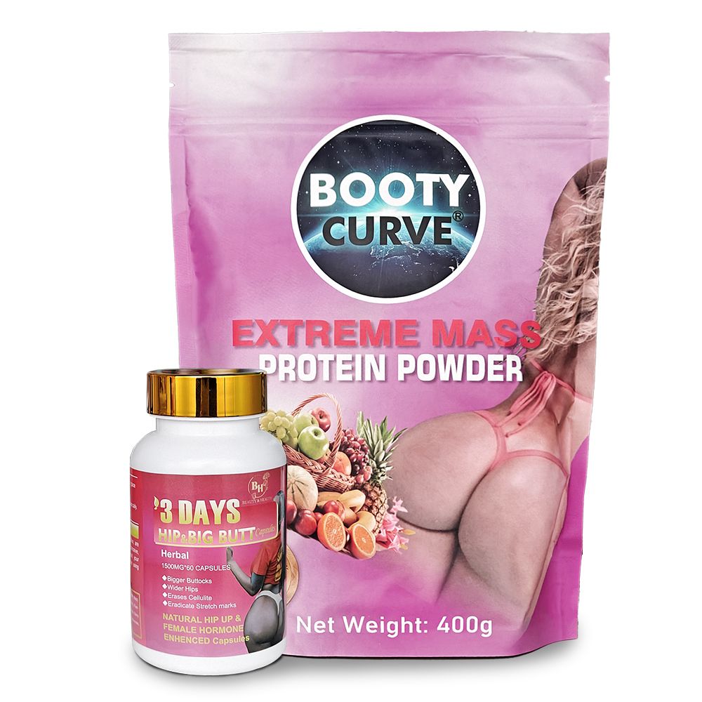 2 Pcs Booty Curve