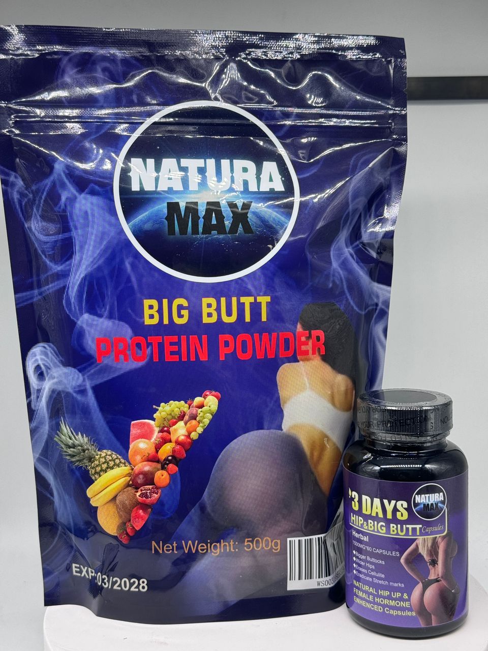 2 Pcs Booty Curve